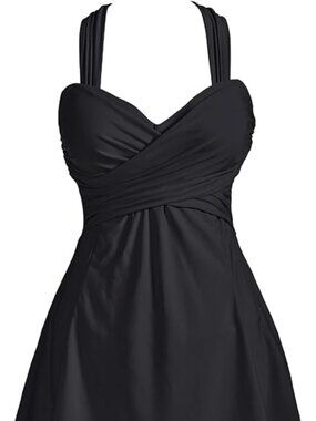 🖤 Black Swim Dress One Piece | Size Medium | NWT 🖤